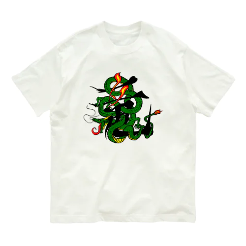 DRAGON オーガニックコットンTシャツ