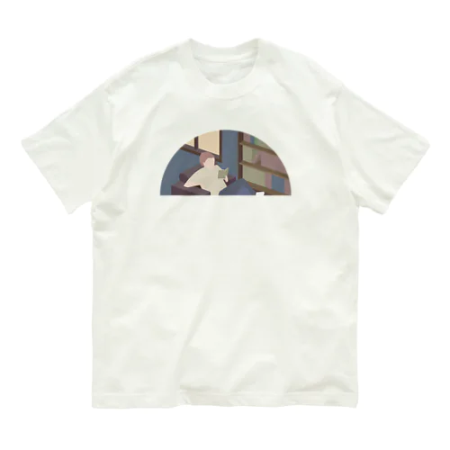 Chill Tee Dokusho オーガニックコットンTシャツ