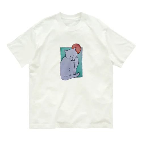 でっぷりにゃんこ Organic Cotton T-Shirt