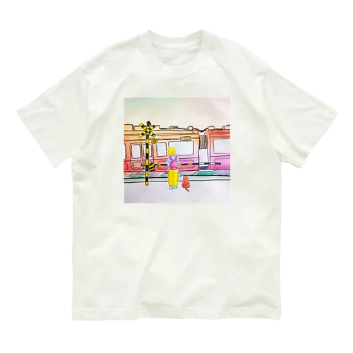 梅田のメランコリー オーガニックコットンTシャツ