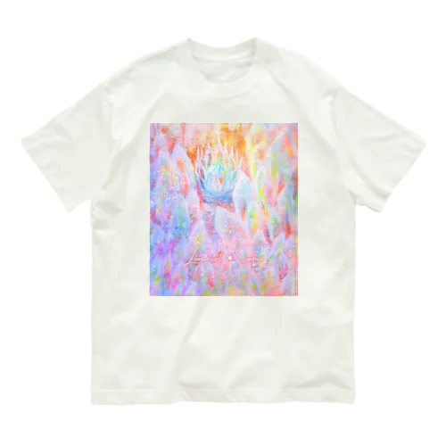 Heart Flower オーガニックコットンTシャツ