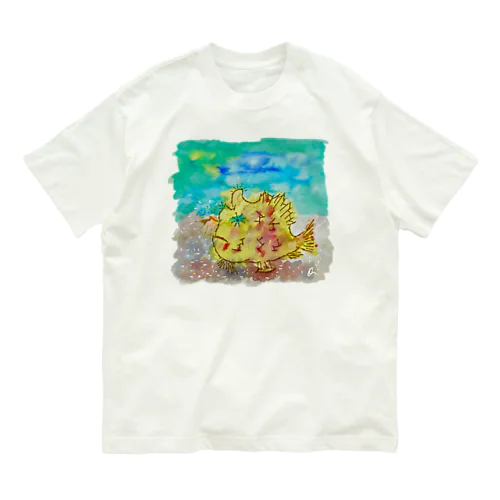 かえるあんこさん オーガニックコットンTシャツ