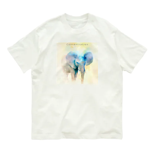 ひらめいた象 Organic Cotton T-Shirt