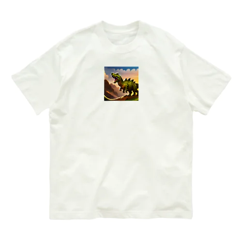 かっこいい恐竜 Organic Cotton T-Shirt