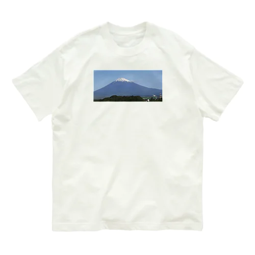 今朝の富士山 オーガニックコットンTシャツ