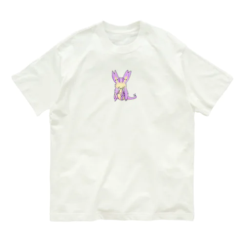 さくら🌸わんこ🐶のさくここちゃん Organic Cotton T-Shirt