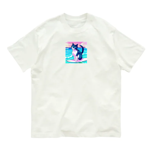 サーフィンネコ Organic Cotton T-Shirt