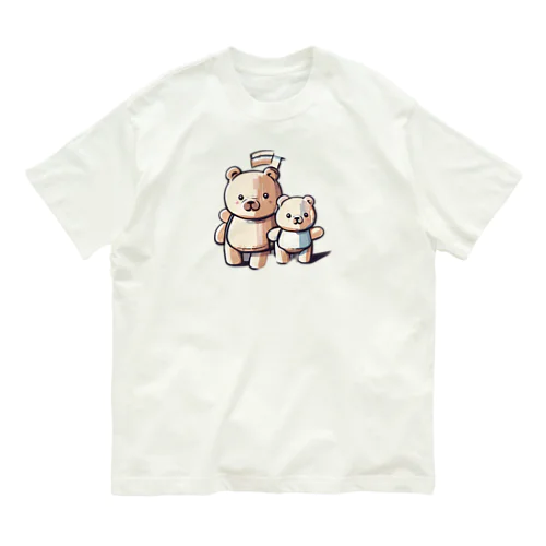 くまちゃんズ オーガニックコットンTシャツ