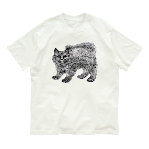 ふわふわの仔猫 Organic Cotton T-Shirt