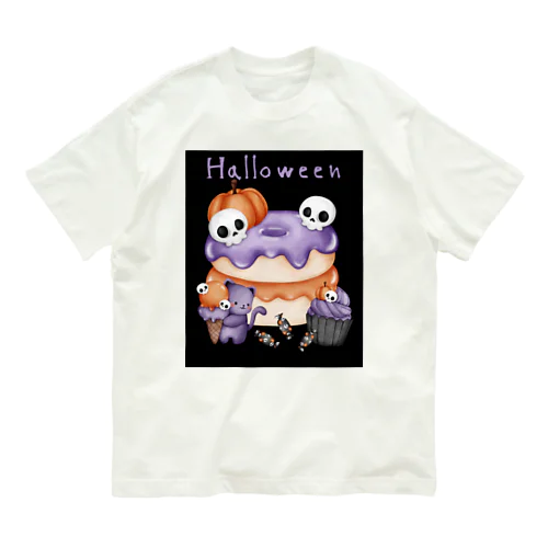 ハロウィンスイーツ オーガニックコットンTシャツ