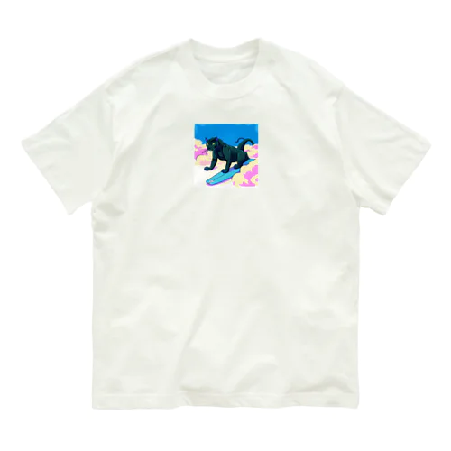 波乗りパンサー オーガニックコットンTシャツ