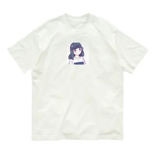 かわいい女の子 Organic Cotton T-Shirt