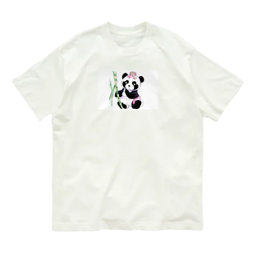 かぐやパンダ姫 Organic Cotton T-Shirt