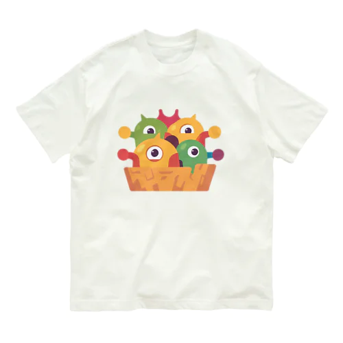 癒やしモンスター7️⃣ オーガニックコットンTシャツ