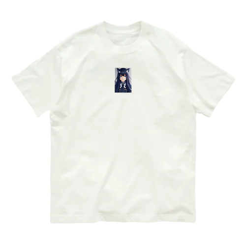 はにかみ  オーガニックコットンTシャツ