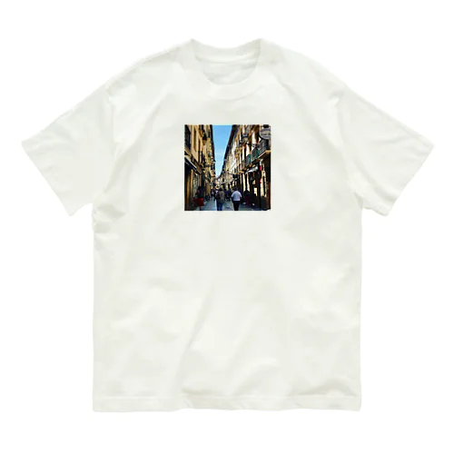 バスクのバル　風景 Organic Cotton T-Shirt