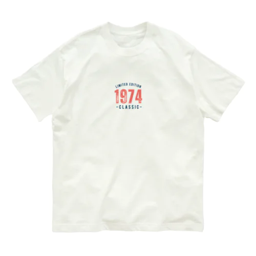 1974年イラスト Organic Cotton T-Shirt