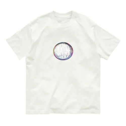 水晶玉のデザイン Organic Cotton T-Shirt