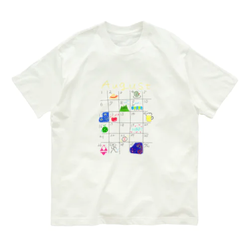 他の人の8月 Organic Cotton T-Shirt