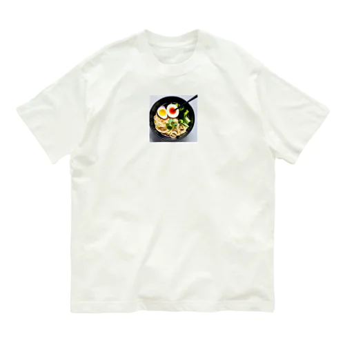 おいしいラーメン オーガニックコットンTシャツ