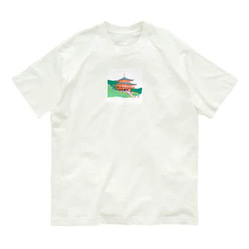 清水寺！ オーガニックコットンTシャツ