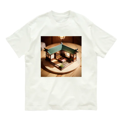 ミニチュアな日本家屋01 Organic Cotton T-Shirt