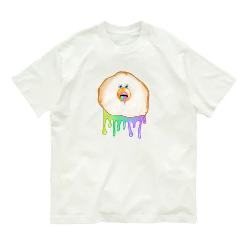 Flew Egg オーガニックコットンTシャツ