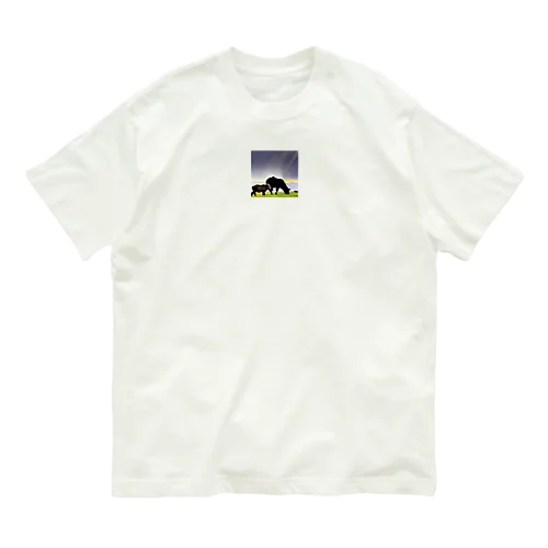 animals of the world オーガニックコットンTシャツ