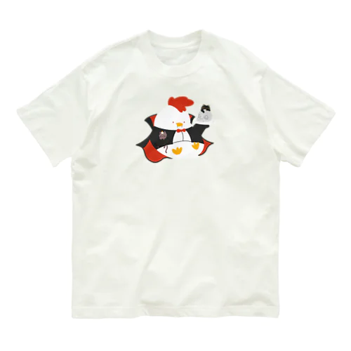 ヴァンパイアNIWATORI オーガニックコットンTシャツ