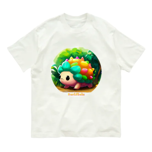 HariShain - ハリネズミとカメのハイブリッド Organic Cotton T-Shirt