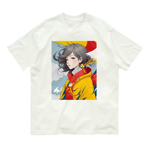 大正レトロJYOSI オーガニックコットンTシャツ