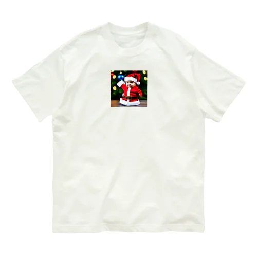 可愛いサンタさんグッズ Organic Cotton T-Shirt