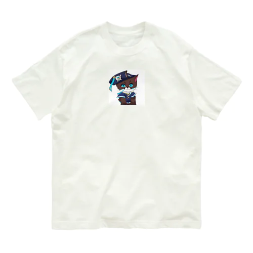 海賊うみ猫ちゃん Organic Cotton T-Shirt