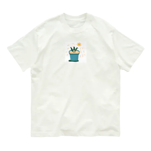 日光を浴びる Organic Cotton T-Shirt