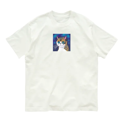 ターミネーター猫 オーガニックコットンTシャツ