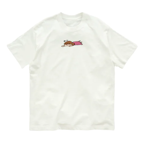 伸びガール Organic Cotton T-Shirt