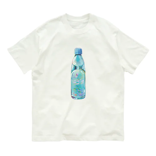 ラムネ瓶の小さな海 Organic Cotton T-Shirt