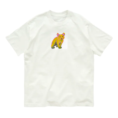 クマ？うさぎ？ライオン？ Organic Cotton T-Shirt