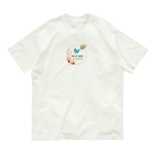 しあわせの青い鳥 オーガニックコットンTシャツ