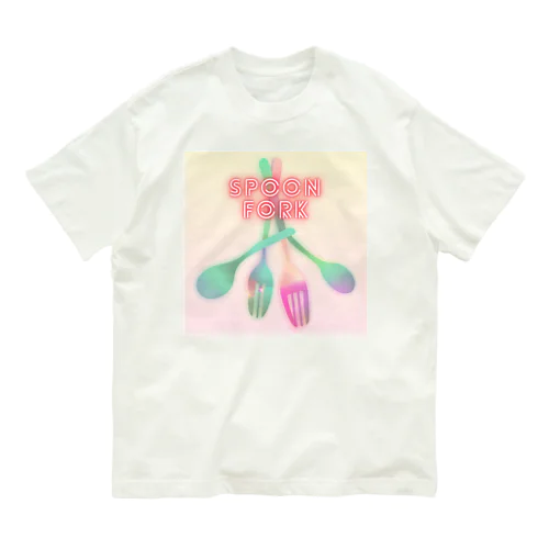 spoon＆fork オーガニックコットンTシャツ