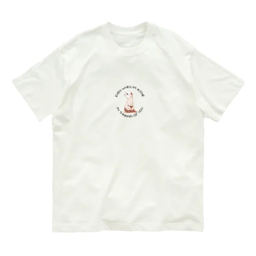 寂しがりフェレット Organic Cotton T-Shirt