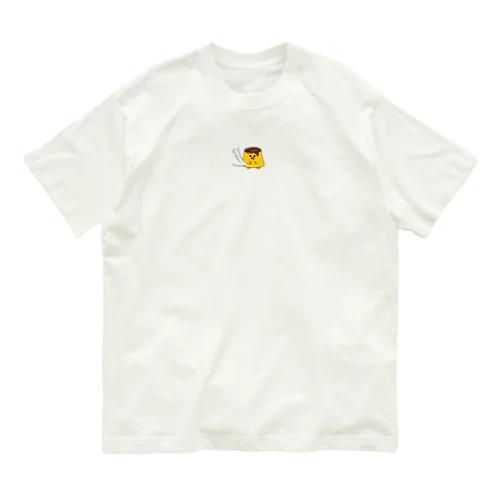 はらぺこプリンくん オーガニックコットンTシャツ