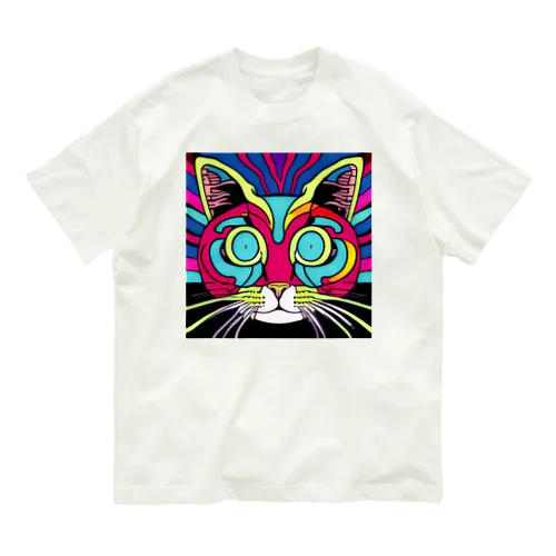 Japan Cat #3 Organic Cotton T-Shirt