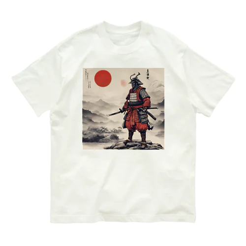 暁に立つ侍 Organic Cotton T-Shirt