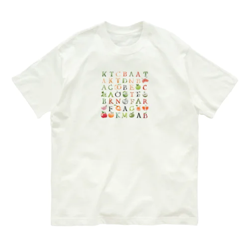 アルファベットグッズ Organic Cotton T-Shirt