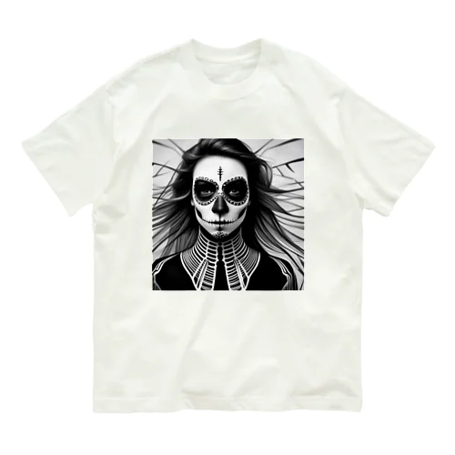 ハロウィン女性メイク Organic Cotton T-Shirt