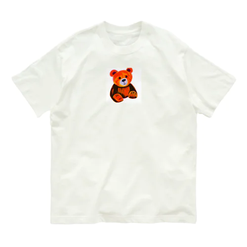 はらぺこクマさん オーガニックコットンTシャツ