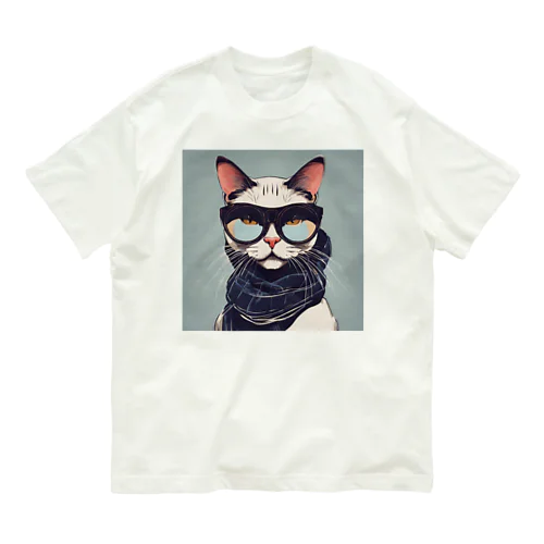 オサレキャットよしお Organic Cotton T-Shirt