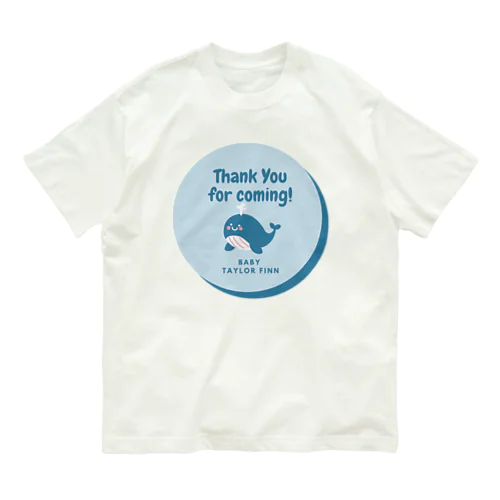 クジラくん Organic Cotton T-Shirt