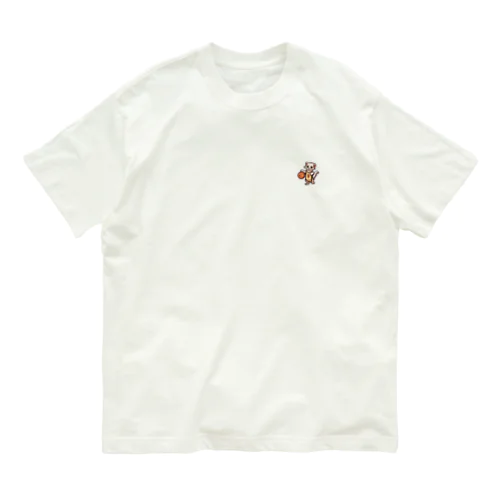 エース候補バスケフェレットのフェル君 Organic Cotton T-Shirt